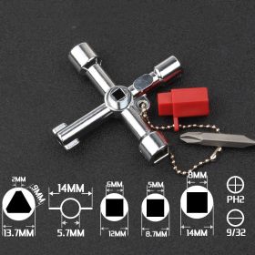 Plumbers Multi Tool 4 Way Gas Electric Meter Box Radiator Plumbing Tool Plumbers Utilities Gas Water Keys New