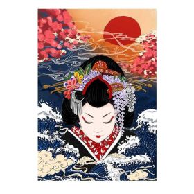 Kitchen Door Curtain Japanese Beauty Partition Half Curtain Restaurant Short Curtain Sushi Ramen Decor Door Curtain,29x35 Inch