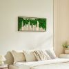 New York Moss City Silhouette Metal Wall Art Small