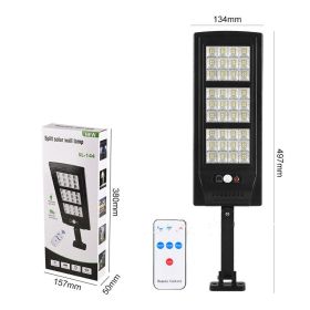 Outdoor Solar LED Wall Human Body Induction Small Street Lamp (Option: SL144LED)