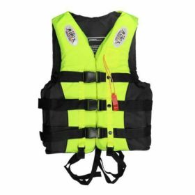 Children Swimming Buoyancy Vest Oxford Cloth Buoyancy Vest Adult Rescue Suit (Option: Yellow-L)