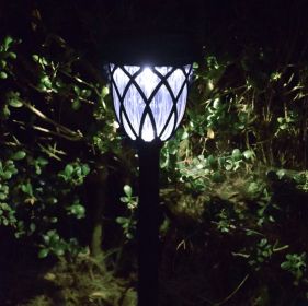 Solar Outdoor Waterproof Garden Light Lawnmp (Option: White light)